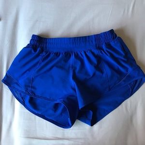 Blue Hotty Hot Shorts